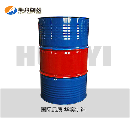 蓝红烤漆桶